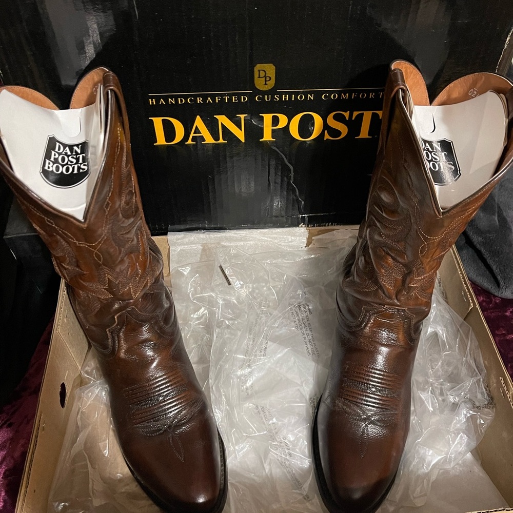 Men Cowboy Boots 10.5